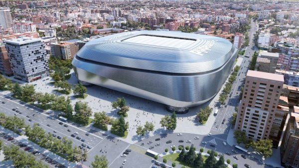 TA: Dự án cấu trúc được cải tạo của Bernabeu đã hoàn thành, và ánh sáng âm thanh VIP Nhà hàng VIP Breat vẫn đang được giải quyết