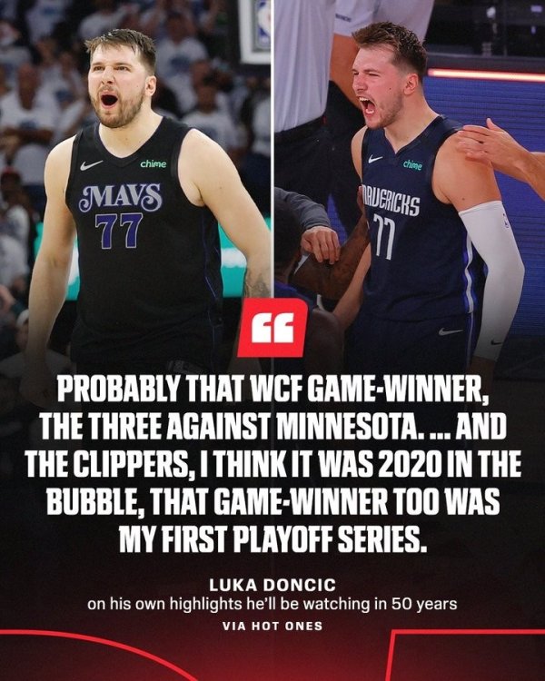 Doncic nói về những khoảnh k